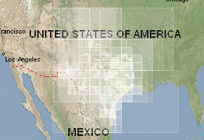 Texas - download topographic map set