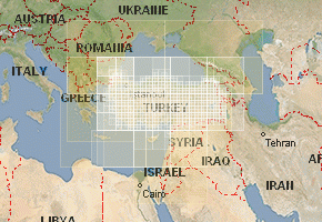 Topographic Map Of Turkey