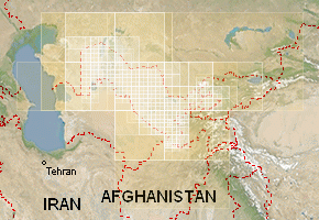 Uzbekistan - download topographic map set