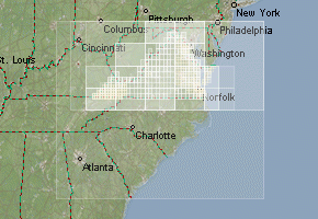 Virginia - download topographic map set