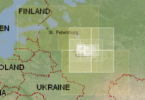 Vladimir - download topographic map set