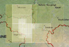 Voronezh - download topographic map set