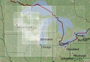 Висконсин - скачать набор топографических карт