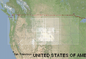 Wyoming - download topographic map set