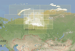 Yamal-Nenets - download topographic map set