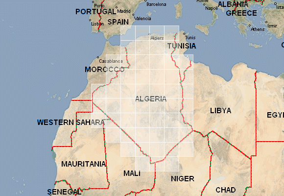 Download Algeria topographic maps - mapstor.com