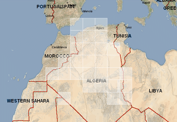 Download Algeria topographic maps - mapstor.com