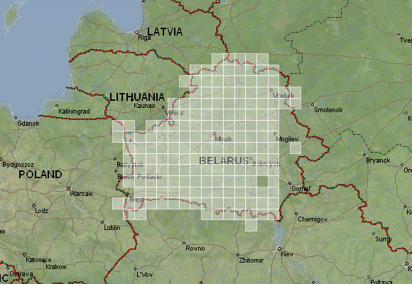 Топографические карты россии