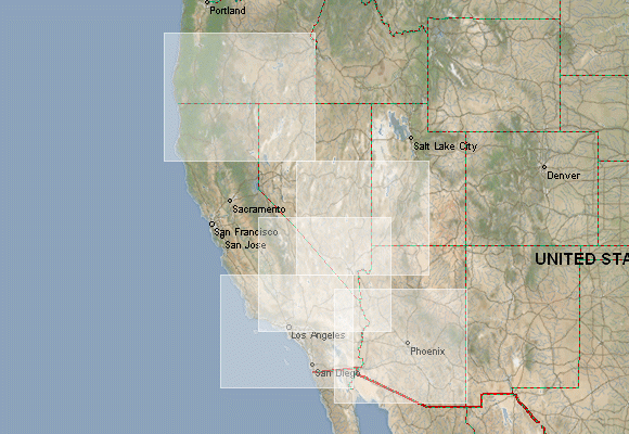 USGS Topo Maps Of California For Download Mapstor Com   California  Tpc  500k  (1992 1994) 