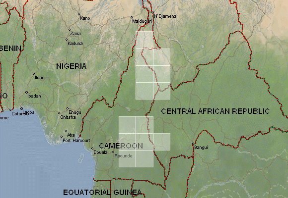 Download Cameroon Topographic Maps