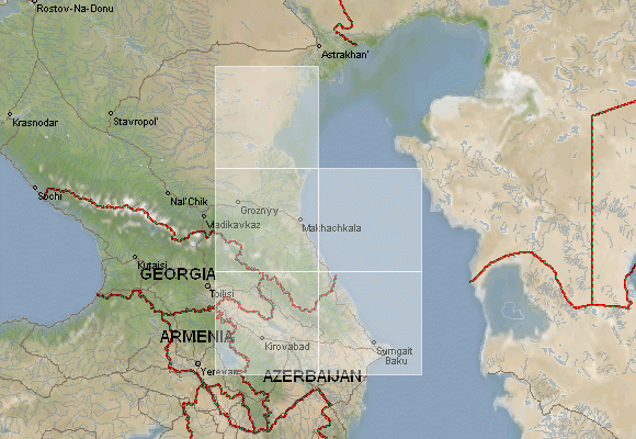 Download Dagestan Topographic Maps Mapstor Com   Dagestan  Gs  500k  (1980 1980) 