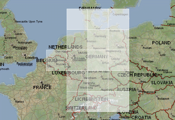 Topo Karten Von Deutschland Zum Download - Mapstor.com