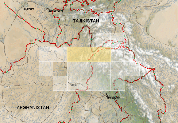 Download Hindu Kush topographic maps - mapstor.com