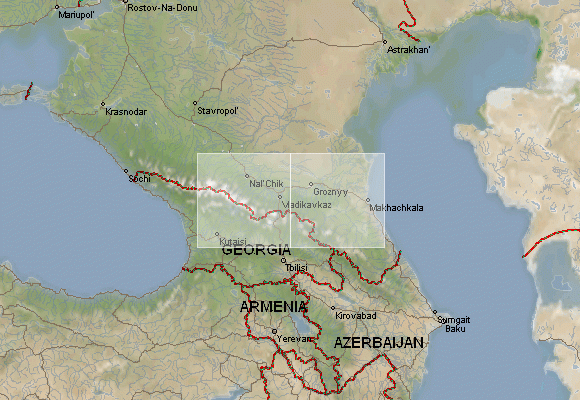 Download Ingushetia topographic maps - mapstor.com