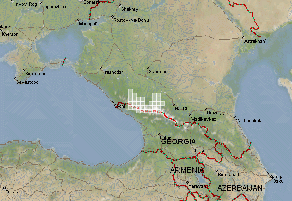 Казбек карта россии