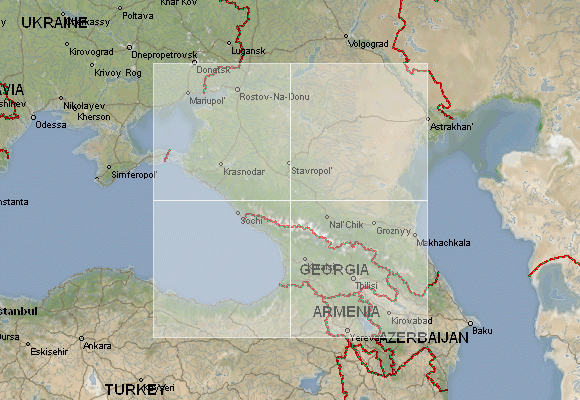 Карачаево черкесия карта