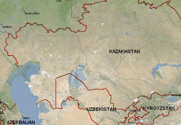 Download Kazakhstan topographic maps - mapstor.com