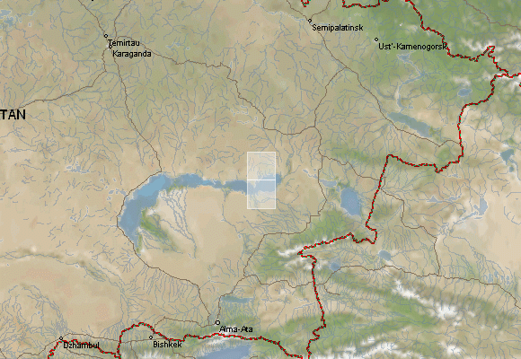 Топографические Карты Восточного Казахстана