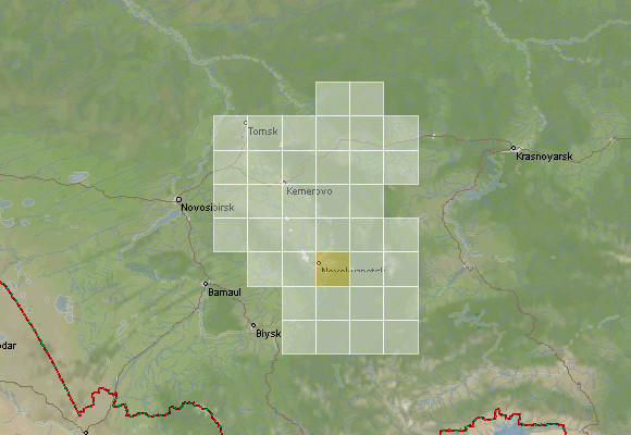 Download Kemerovo Oblast Topographic Maps Mapstor Com   Kemerovo Obl  Gs  200k  (1980 1980) 