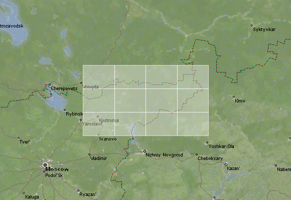 Черноречье кострома карта