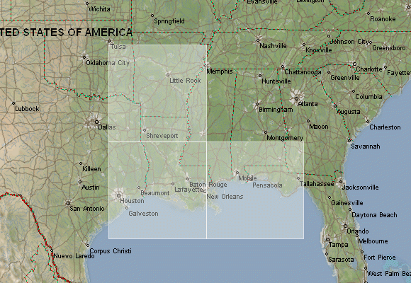 USGS topo maps of Louisiana for download - mapstor.com