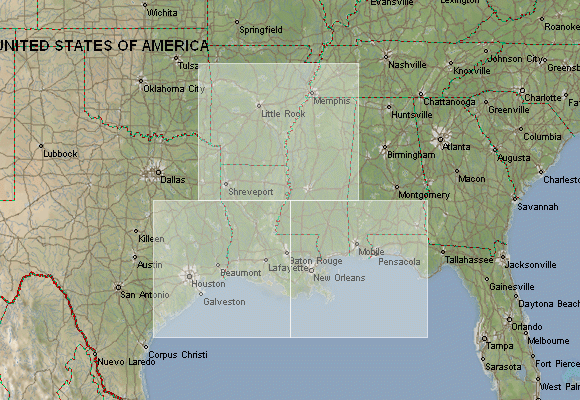 USGS topo maps of Louisiana for download - mapstor.com