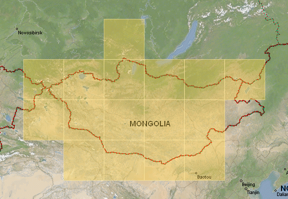 Download Mongolia topographic maps - mapstor.com