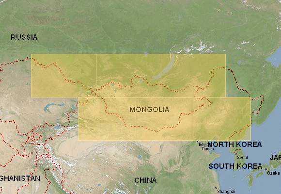 Download Mongolia topographic maps - mapstor.com