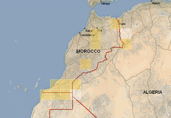 Download Morocco topographic maps - mapstor.com