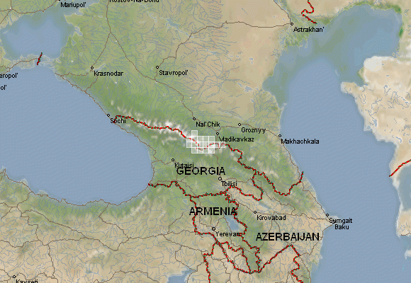 Download North Ossetia-Alania topographic maps - mapstor.com