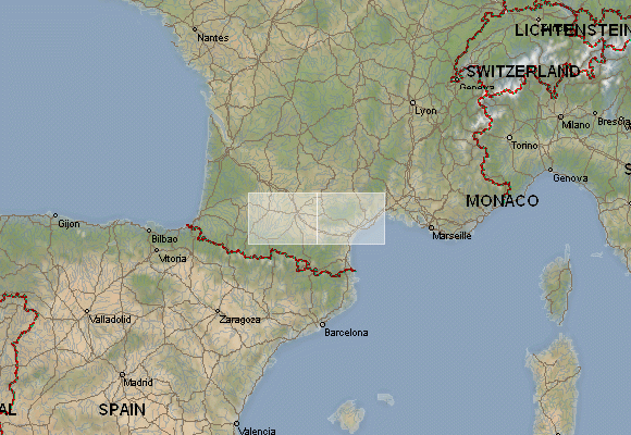 Download Pyrenees topographic maps - mapstor.com