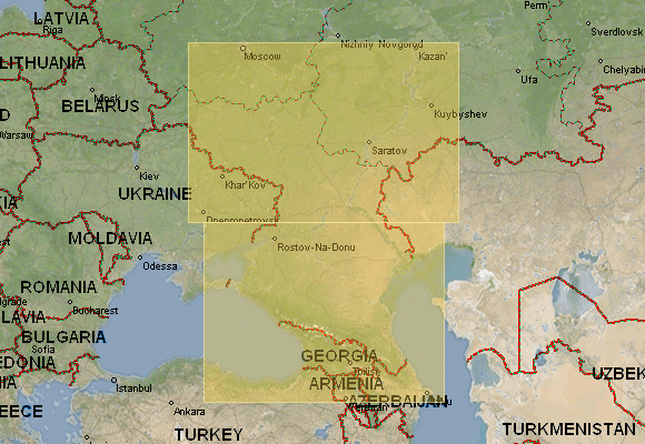 Ростов волгоград карта