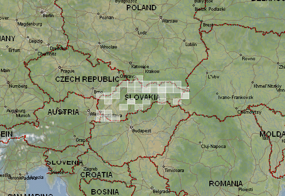 Download Slovakia topographic maps - mapstor.com