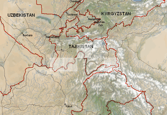 Download Tajikistan topographic maps - mapstor.com