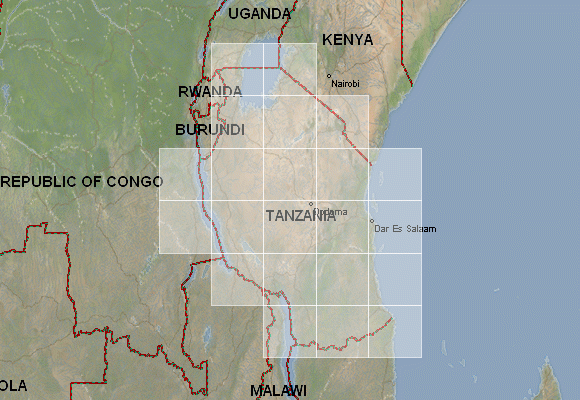Download Tanzania topographic maps - mapstor.com