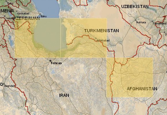 Туркменистан красноводск карта