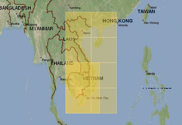 Download Vietnam topographic maps - mapstor.com