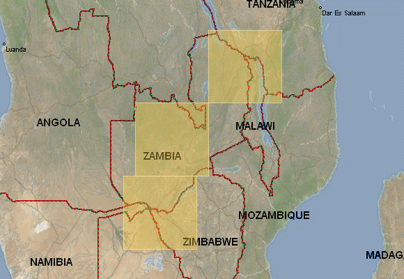 Download Zambia Topographic Maps 