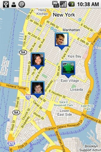 See where your friends are with Google Latitude