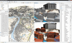 система для создания 3D-моделей городов
