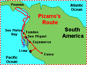 экспедиция Писарро