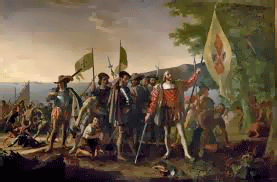 Columbus reached Cuba