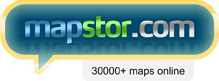 Der farbig Logo von mapstor.com
